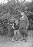 Tadeusz Baird z rodzicami